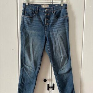 Everlane High Rise Skinny Jeans, Size 4 Ankle